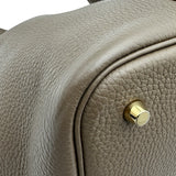 エルメス HERMES ピコタンロック MM B刻印　(2023年製) エトゥープ ゴールド金具 トリヨンクレマンス レディース ハンドバッグ