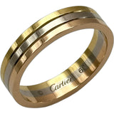 カルティエ Cartier ヴァンドームリング ピンクゴールド/ホワイトゴールド/ゴールド Au750 ジュエリー