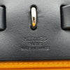 エルメス HERMES エールバッグジップPM A刻印 ジョーヌドール･サフィール シルバー金具 トワル･ハンター レディース ショルダーバッグ