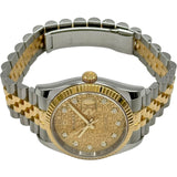 ロレックス ROLEX デイトジャスト36 116233G ホリコン ゴールド/ステンレススチール 自動巻き メンズ 腕時計
