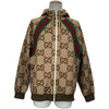 グッチ GUCCI ジャンボGG総柄ジップアップジャケット 713974 ベージュ ポリエステル メンズ ブルゾン