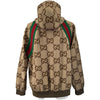グッチ GUCCI ジャンボGG総柄ジップアップジャケット 713974 ベージュ ポリエステル メンズ ブルゾン