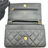 シャネル CHANEL マトラッセチェーンウォレット AP0250 ブラック ゴールド金具 キャビアスキン レディース 長財布