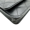 シャネル CHANEL マトラッセチェーンウォレット AP0250 ブラック ゴールド金具 キャビアスキン レディース 長財布