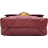 シャネル CHANEL マトラッセチェーンショルダーバッグ AS2633 レッド系 ゴールド金具 ラムスキン レディース ショルダーバッグ