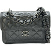 シャネル CHANEL ココマークミニフラップショルダーバッグ AS4051 ブラック ブラック金具 シャイニーカーフ レディース ショルダーバッグ