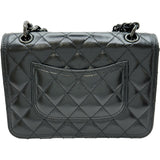 シャネル CHANEL ココマークミニフラップショルダーバッグ AS4051 ブラック ブラック金具 シャイニーカーフ レディース ショルダーバッグ