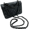 シャネル CHANEL ココマークミニフラップショルダーバッグ AS4051 ブラック ブラック金具 シャイニーカーフ レディース ショルダーバッグ