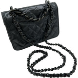 シャネル CHANEL ココマークミニフラップショルダーバッグ AS4051 ブラック ブラック金具 シャイニーカーフ レディース ショルダーバッグ