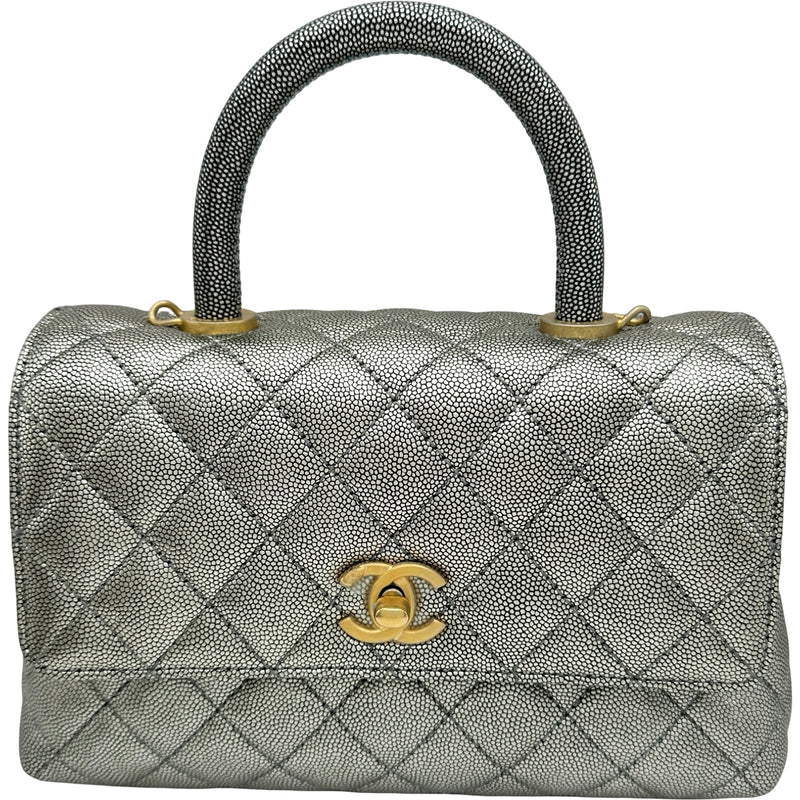 シャネル CHANEL ココハンドルXS A92990 シルバー ゴールド金具