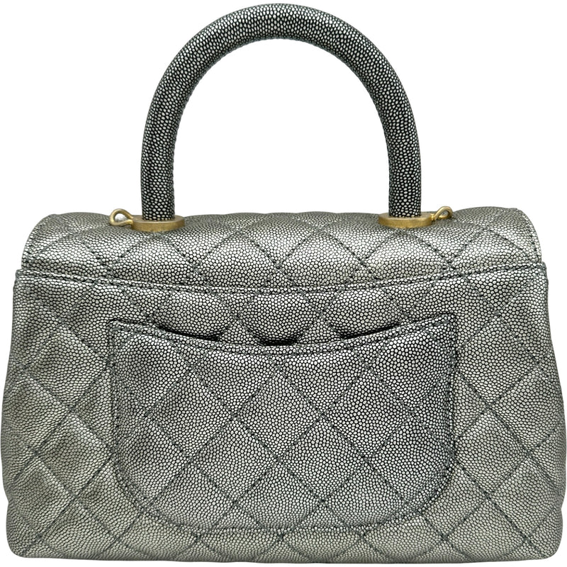 シャネル CHANEL ココハンドルXS A92990 シルバー ゴールド金具