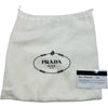 プラダ PRADA スモールレザーショルダーバッグ 1BH082 ブラック シルバー金具 レザー レディース ショルダーバッグ