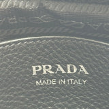 プラダ PRADA スモールレザーショルダーバッグ 1BH082 ブラック シルバー金具 レザー レディース ショルダーバッグ