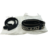 プラダ PRADA スモールレザーショルダーバッグ 1BH082 ブラック シルバー金具 レザー レディース ショルダーバッグ