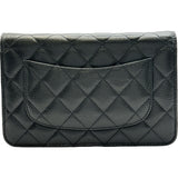 シャネル CHANEL マトラッセチェーンウォレット AP0250 ブラック シルバー金具 キャビアスキン レディース ショルダーバッグ