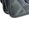 シャネル CHANEL マトラッセチェーンウォレット AP0250 ブラック シルバー金具 キャビアスキン レディース ショルダーバッグ
