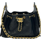 シャネル CHANEL CHANEL25 ミニ AS5631 ブラック ゴールド金具 ソフトキャビアスキン レディース ショルダーバッグ