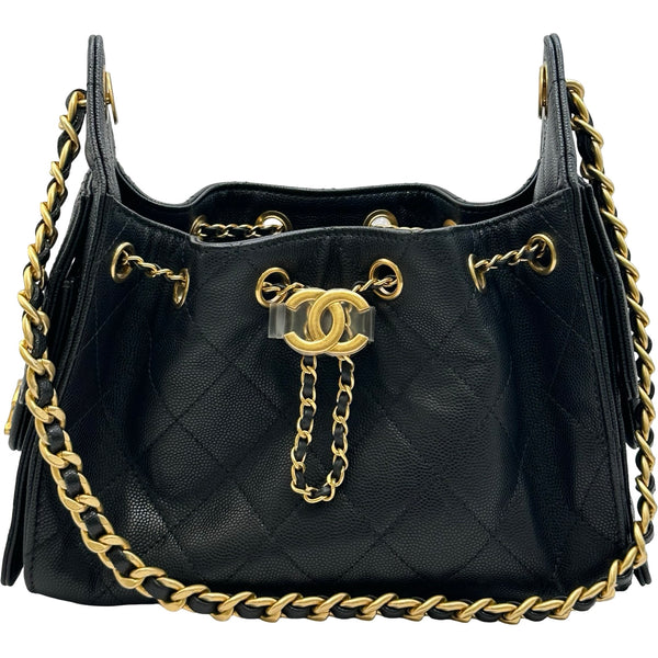 シャネル CHANEL CHANEL25 ミニ AS5631 ブラック ゴールド金具 ソフト