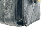 シャネル CHANEL CHANEL25 ミニ AS5631 ブラック ゴールド金具 ソフトキャビアスキン レディース ショルダーバッグ