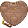 クリスチャン・ディオール Christian Dior ディオールカロポーチ チェーンウォレット S5097UNIO ピンク系 ゴールド金具 カーフスキン レディース ショルダーバッグ
