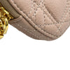 クリスチャン・ディオール Christian Dior ディオールカロポーチ チェーンウォレット S5097UNIO ピンク系 ゴールド金具 カーフスキン レディース ショルダーバッグ
