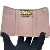 ミュウミュウ miu miu 6連キーケース 5PG222 ピンク ゴールド金具 ナッパレザー レディース キーケース