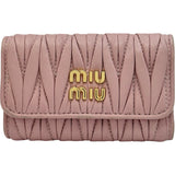 ミュウミュウ miu miu 6連キーケース 5PG222 ピンク ゴールド金具 ナッパレザー レディース キーケース