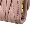ミュウミュウ miu miu 6連キーケース 5PG222 ピンク ゴールド金具 ナッパレザー レディース キーケース
