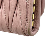 ミュウミュウ miu miu 6連キーケース 5PG222 ピンク ゴールド金具 ナッパレザー レディース キーケース