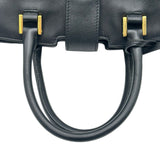 サンローラン SAINT LAURENT ベイビーカバス 424868 ブラック ゴールド金具 レザー レディース ハンドバッグ