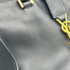 サンローラン SAINT LAURENT ベイビーカバス 424868 ブラック ゴールド金具 レザー レディース ハンドバッグ