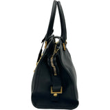 サンローラン SAINT LAURENT ベイビーカバス 424868 ブラック ゴールド金具 レザー レディース ハンドバッグ