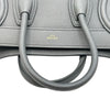 セリーヌ CELINE ラゲージナノショッパー 189243 グレー系 ゴールド金具 ドラムドカーフスキン レディース ショルダーバッグ