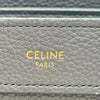 セリーヌ CELINE ラゲージナノショッパー 189243 グレー系 ゴールド金具 ドラムドカーフスキン レディース ショルダーバッグ