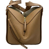 ロエベ LOEWE ハンモックバッグ コンパクト A538H13X03 トフィー ゴールド金具 ソフトグレインカーフ レディース ショルダーバッグ