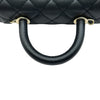 シャネル CHANEL ココハンドルXXS AS2215 ブラック ゴールド金具 キャビアスキン レディース ショルダーバッグ
