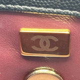 シャネル CHANEL ココハンドルXXS AS2215 ブラック ゴールド金具 キャビアスキン レディース ショルダーバッグ