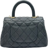 シャネル CHANEL ココハンドルXXS AS2215 ブラック ゴールド金具 キャビアスキン レディース ショルダーバッグ
