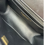 シャネル CHANEL 2.55ミニフラップチェーンショルダーVステッチ AS0874 ブラック ゴールド金具 エイジドカーフ レディース ショルダーバッグ