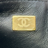 シャネル CHANEL 2.55ミニフラップチェーンショルダーVステッチ AS0874 ブラック ゴールド金具 エイジドカーフ レディース ショルダーバッグ
