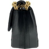 シャネル CHANEL 2.55ミニフラップチェーンショルダーVステッチ AS0874 ブラック ゴールド金具 エイジドカーフ レディース ショルダーバッグ