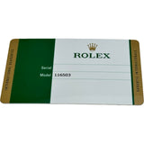 ロレックス ROLEX デイトナ 116503NG ホワイトシェル ゴールド/ステンレススチール 自動巻き メンズ 腕時計