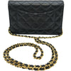シャネル CHANEL マトラッセチェーンウォレット AP0250 ブラック ゴールド金具 キャビアスキン レディース ショルダーバッグ