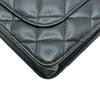 シャネル CHANEL マトラッセチェーンウォレット AP0250 ブラック ゴールド金具 キャビアスキン レディース ショルダーバッグ