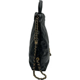 シャネル CHANEL CHANEL22 バックパック AS3859 ブラック ゴールド金具 シャイニーカーフスキン レディース リュック・デイパック