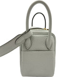 エルメス HERMES リンディミニ K刻印 ヴェールペパーミント ゴールド金具 トリヨンクレマンス レディース ショルダーバッグ