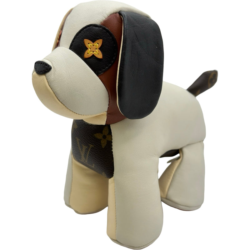 格安✨ルイヴィトン LOUIS VUITTON ドゥドゥオスカー 犬 ぬいぐるみ ルイ・ヴィトン LOUIS VUITTON ドゥドゥオスカー ホワイト/ブラウン
