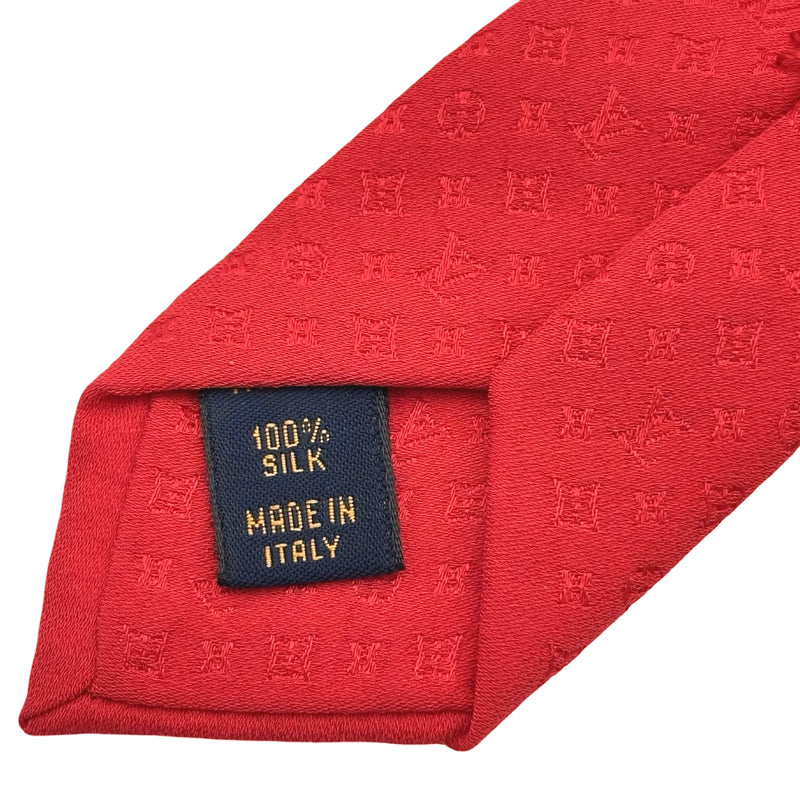 ルイ・ヴィトン LOUIS VUITTON モノグラム総柄シルクネクタイ M71899