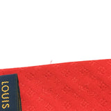 ルイ・ヴィトン LOUIS VUITTON モノグラム総柄シルクネクタイ M71899 レッド シルク メンズ ネクタイ