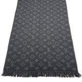 ルイ・ヴィトン LOUIS VUITTON マフラー・モノグラム クラシック ノワール ウール アクセサリー
